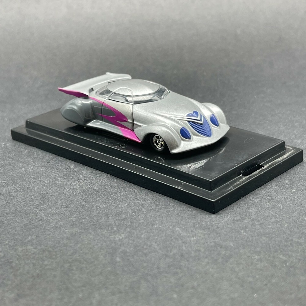 100% Hot Wheels Ed Newton Rareflow Custom Car Diecast 1/64 Silver Opening Hood